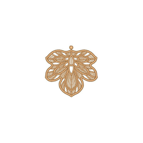 Thin Lace Pumpkin Leaf FSL