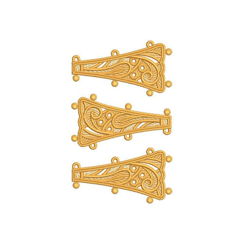 Candy Corn Pumpkin Stem FSL