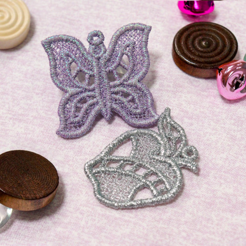 Freestanding Lace Charms