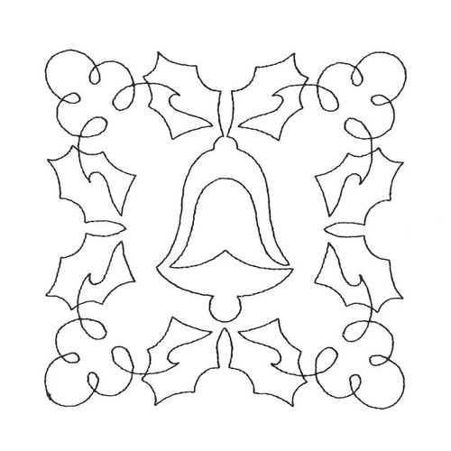 Quilting Bell Block Triple Run