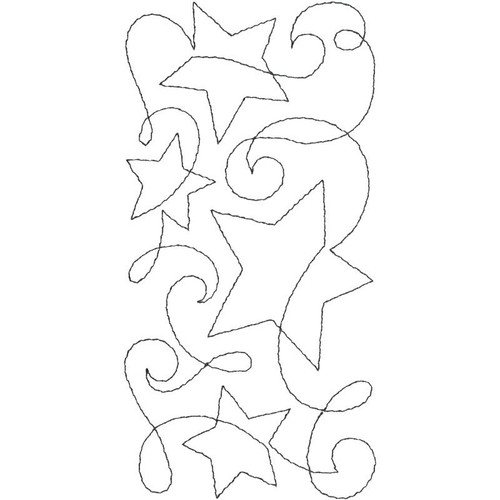 Continuous Night Sky Border