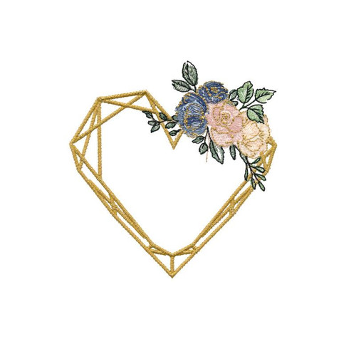 Gilded Floral 12