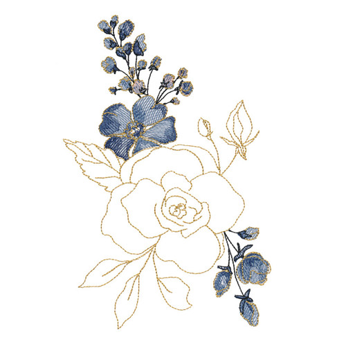 Gilded Floral 23