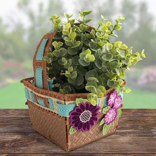 Freestanding Basket For All Seasons