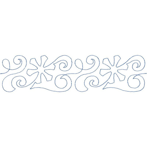 Snowflake Border | 12416-26