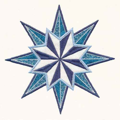 Stardust Quilt Star Applique 11