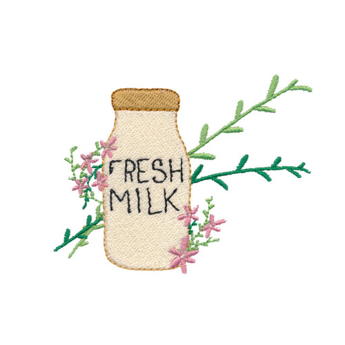 Fresh Milk Bottle