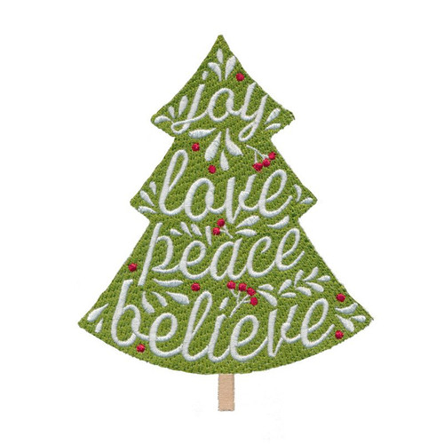 Christmas Tree Words