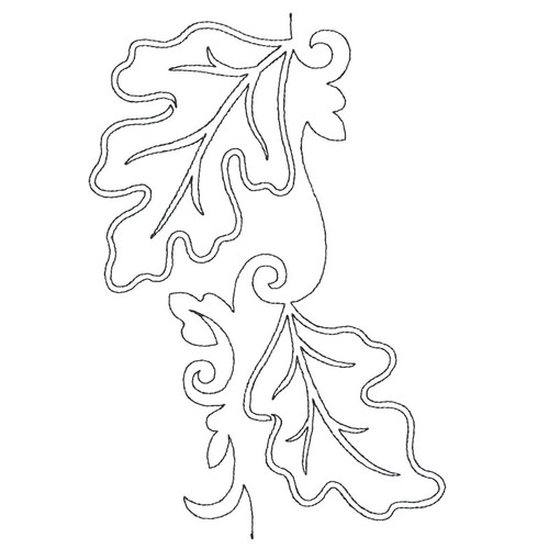 Quilting Leaf Pantagrah Single Run