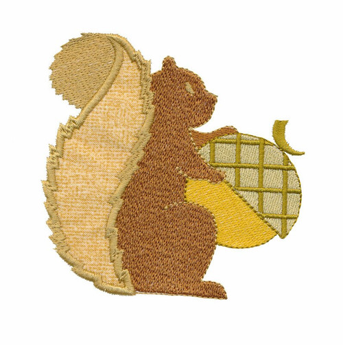 Squirrel Applique