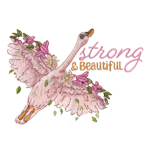 Strong & Beautiful Swan