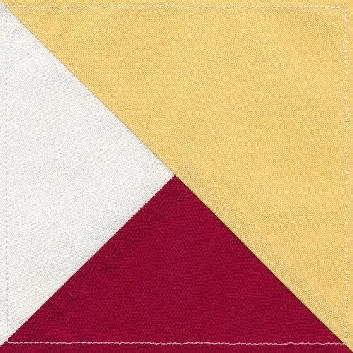 Split Quarter Square Triangle Large