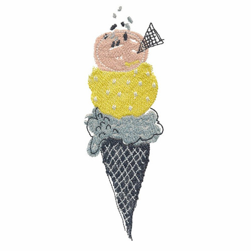 Whimsical Ice Cream Cone