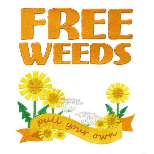 Free Weeds Pull Your Own