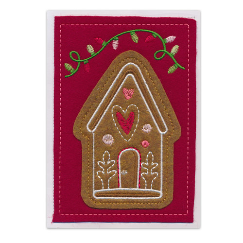 House Applique Card