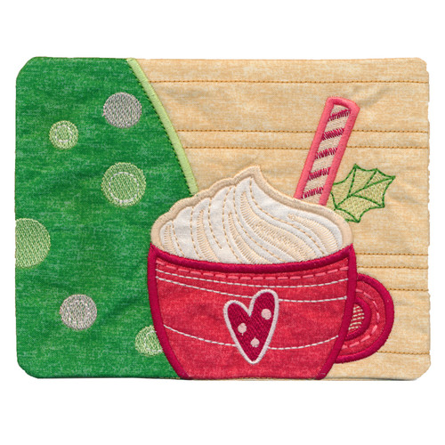 Cozy Cup Mug Rug Applique