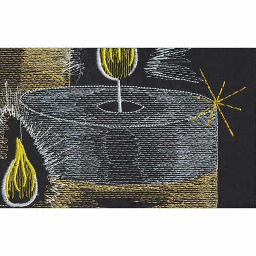 Golds and Whites Tile 13