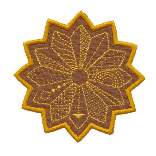 Dresden Daisy Applique 6