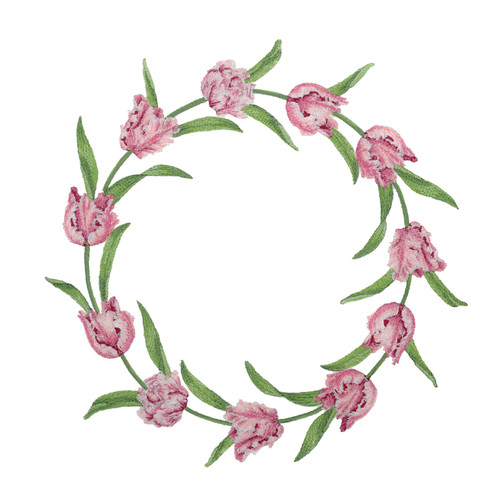 Tulip Wreath | 80339-01