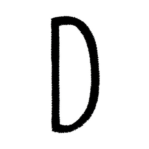 Hailey's Uppercase D