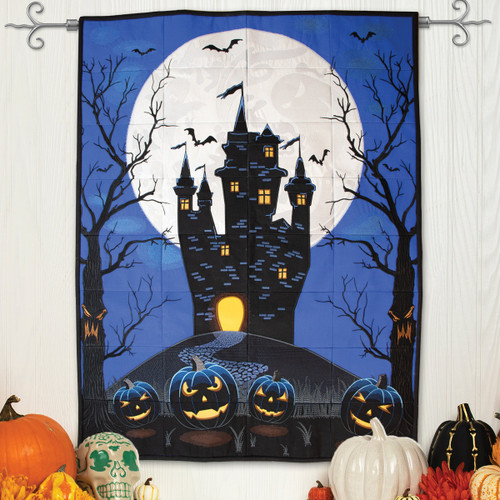 Haunted Hill Mansion Tiling Scene Haunted Hill Mansion Tiling Scene