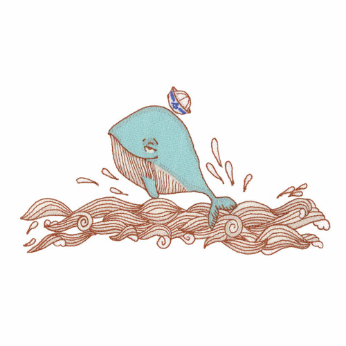 Breaching Whale
