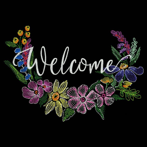 Sun-kissed Floral Welcome