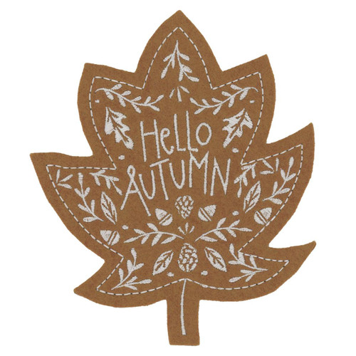 ITH Fall Felt Leaf ITH Fall Felt Leaf