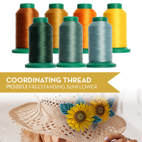 Freestanding Sunflower PK50013 - Coordinating Thread