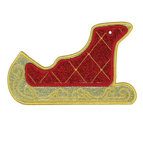 Sleigh Ornament Gift Card Holder