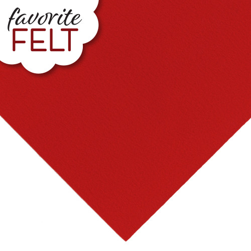 OESD Favorite Felt Red