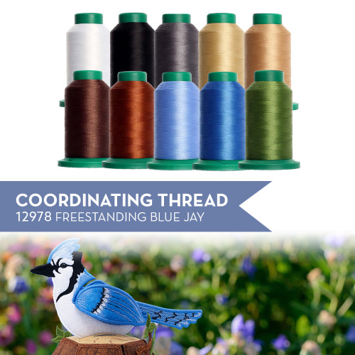 Freestanding Blue Jay 12978 - Coordinating Thread