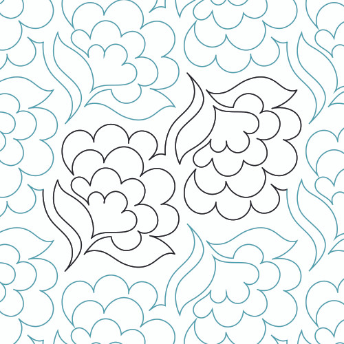 Scalloped Flowers Scalloped Flowers