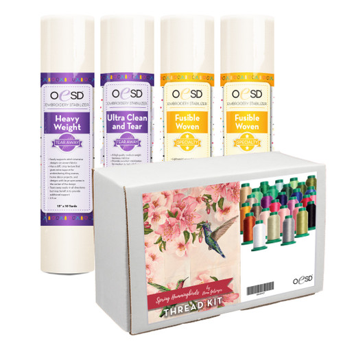 Spring Hummingbirds Complete Tiling Scene Kit Spring Hummingbirds Complete Tiling Scene Kit