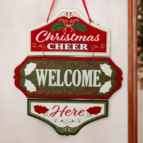 Christmas Cheer Sign Christmas Cheer Sign