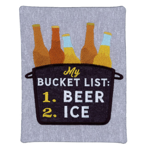 My Bucket List Mug Rug