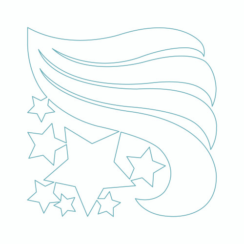 Stars Quilting Block 1
