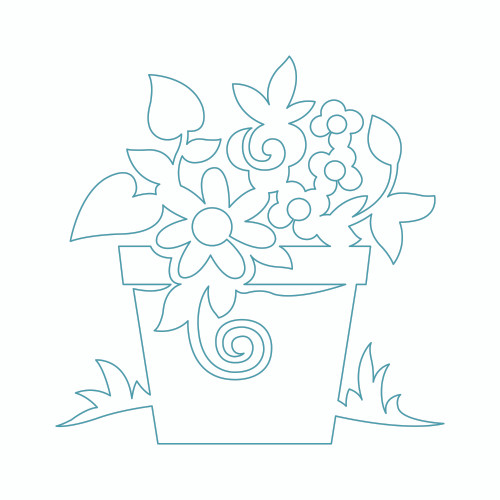 Flower Pot Block