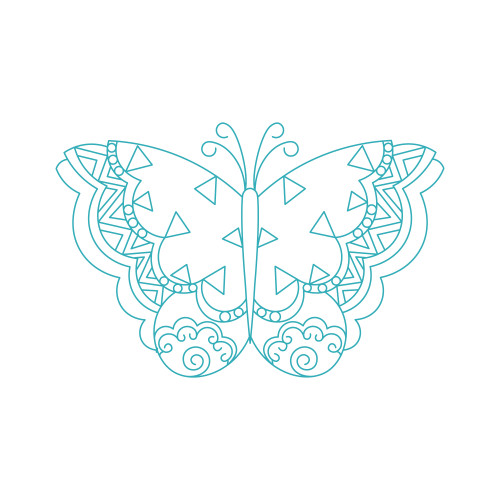 Flutterbyes Motif 1 DIGITAL