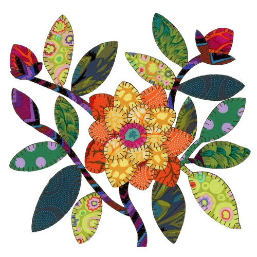 No. 6 Marigold Reversed Applique