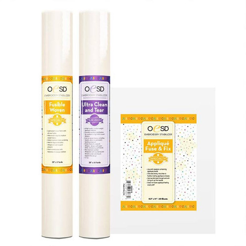 Leafy Applique Quilt Stabilizer Bundle