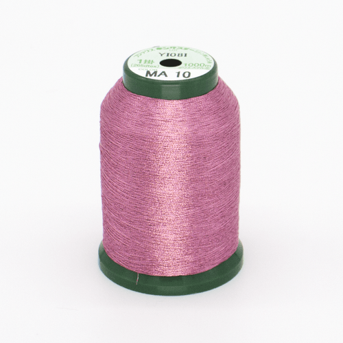KingStar Metallic Embroidery Thread - Carnation Pink (MA10)