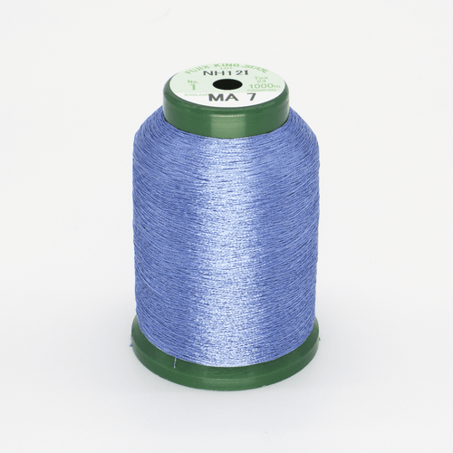 KingStar Metallic Embroidery Thread - Pacific Blue (MA7)