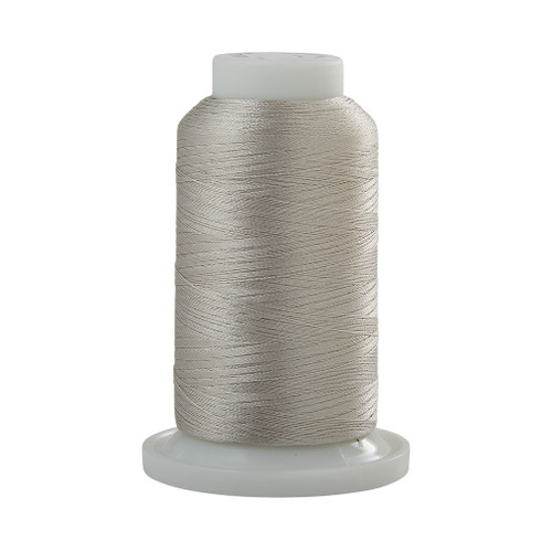 Fine Line Embroidery Thread - Silver 1500 Meters (T1707)