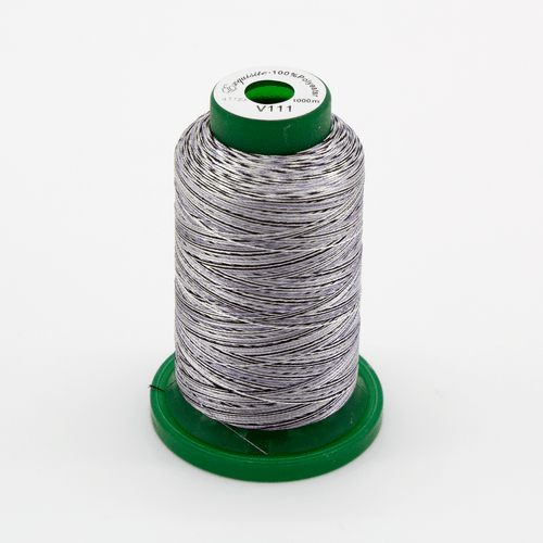 Medley Variegated Embroidery Thread - Zebra 1000 Meter (V111)