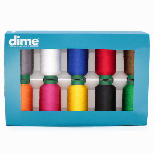 Exquisite Polyester 10 Color Thread Kit - Top Ten