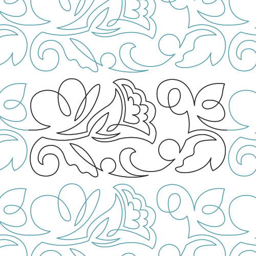 Floral Quilting Border