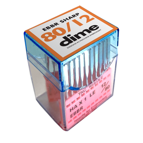 #80/12 Sharp Point Needles - HAX1 LE EBBR