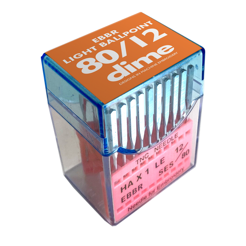 #80/12 Light Ball Point Needles - HAX1 LE EBBR