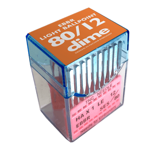 #80/12 Light Ball Point Needles - HAX1 LE EBBR